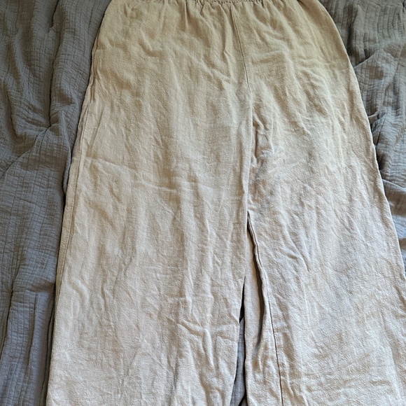 linen palazzo pants - Picture 5 of 5